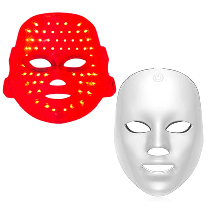 7-Color LED Light Therapy Face Mask