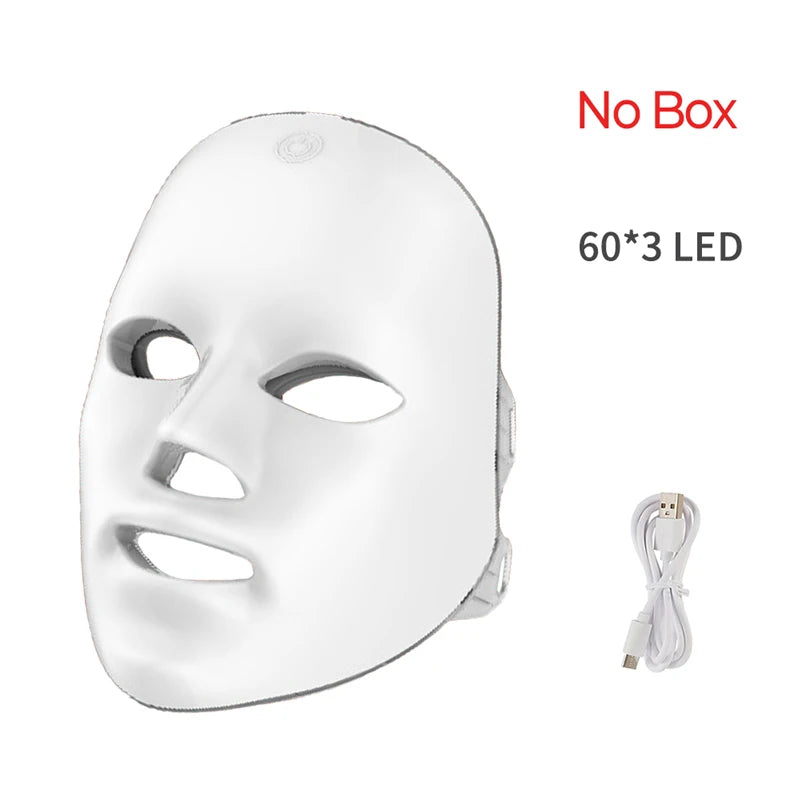 7-Color LED Light Therapy Face Mask