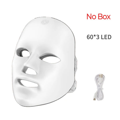 7-Color LED Light Therapy Face Mask