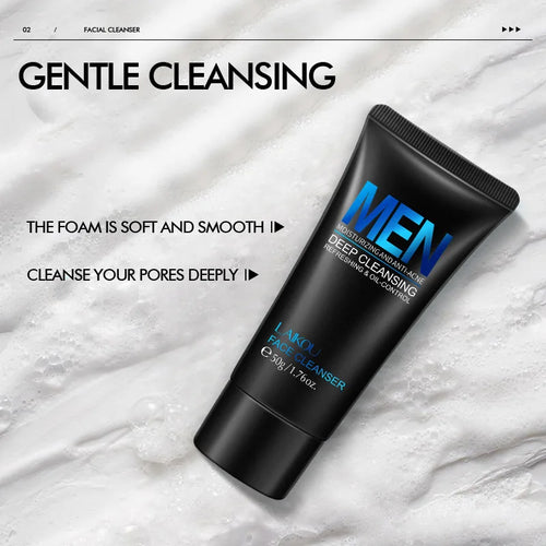 Men's Daily Duo: Face Wash + Face Cream