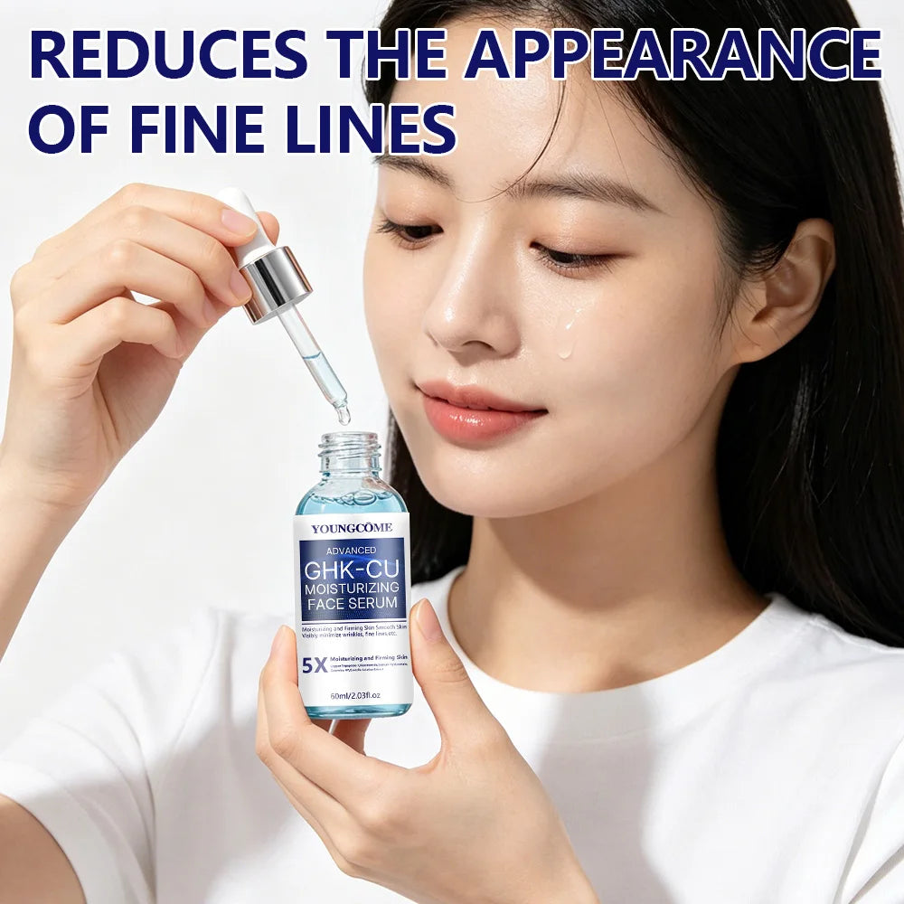 GHK-Cu Copper Peptide Face Cream & Serum
